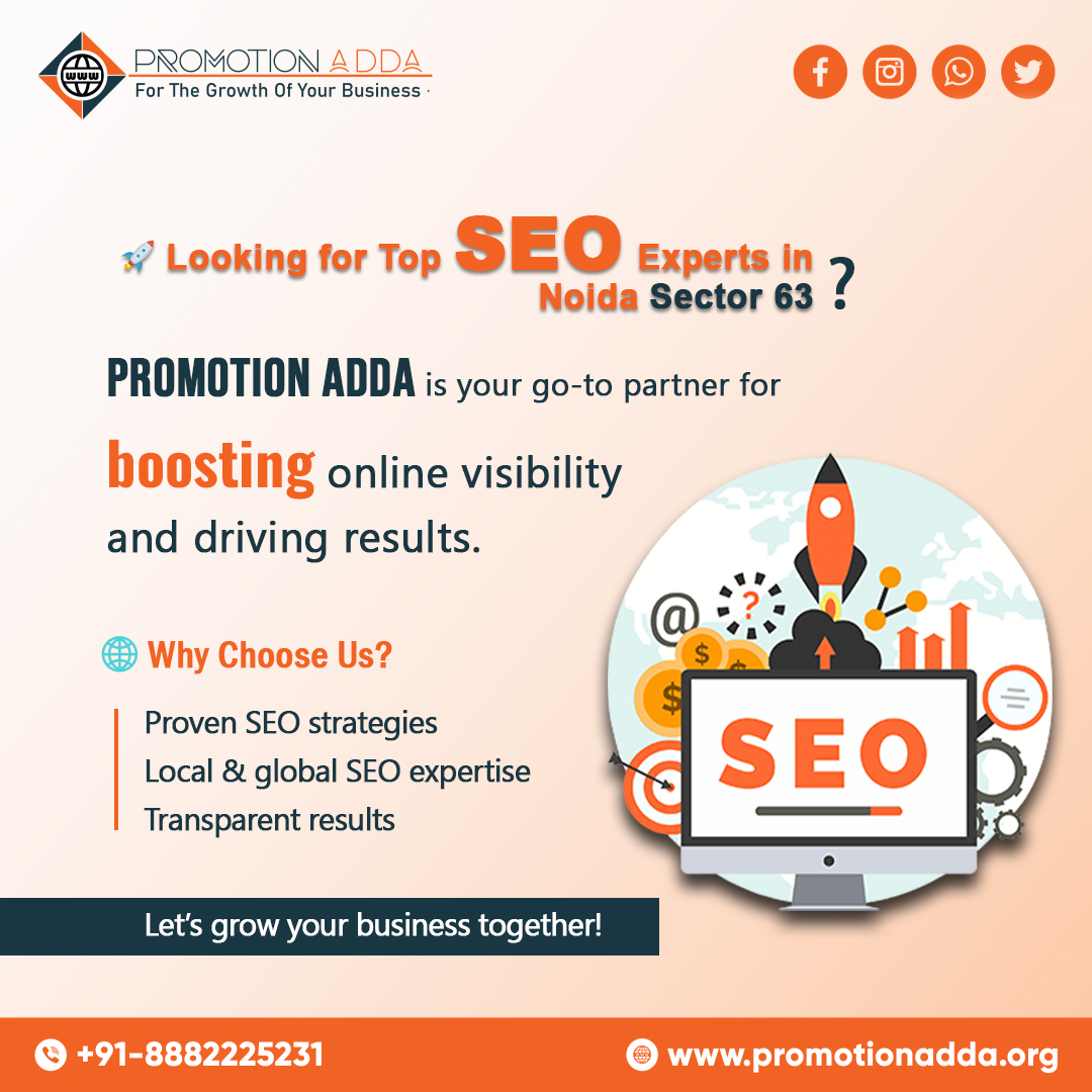 Best Search Engine Optimization Experts in Sector 63